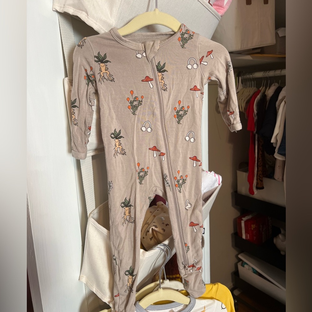 Kyte baby x Harry Potter Herbology print footies